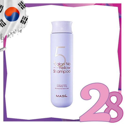 Masil - *5 Salon No Yellow Shampoo 300ml(8809744060361)