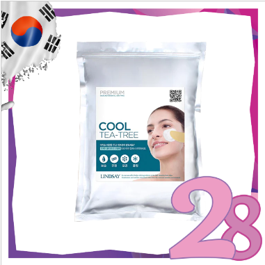 Lindsay - *Premium Modeling Mask 1kg【Cool Tea Tree】(8809371140924)