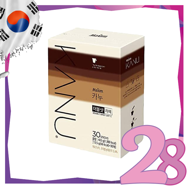 Kanu - *Gong Yoo Maxim Double Shot Latte (30 Sticks)(8801037069020)