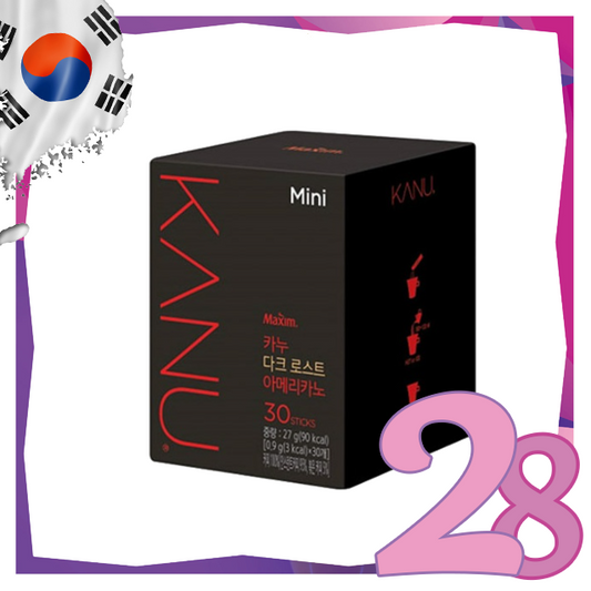 Kanu - *Gong Yoo Maxim Roast Coffee Mix (30 Sticks)[Americano](8801037053470)
