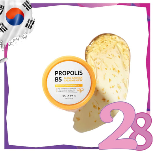 SOME BY MI - *Propolis B5 Glow Barrier Calming Mask 100g(8809647391876)