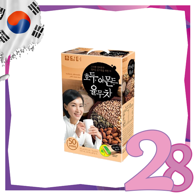Damtuh - *Korean Walnut Almond Job’s Tears Nut Tea(50 sticks)(8809257330791)