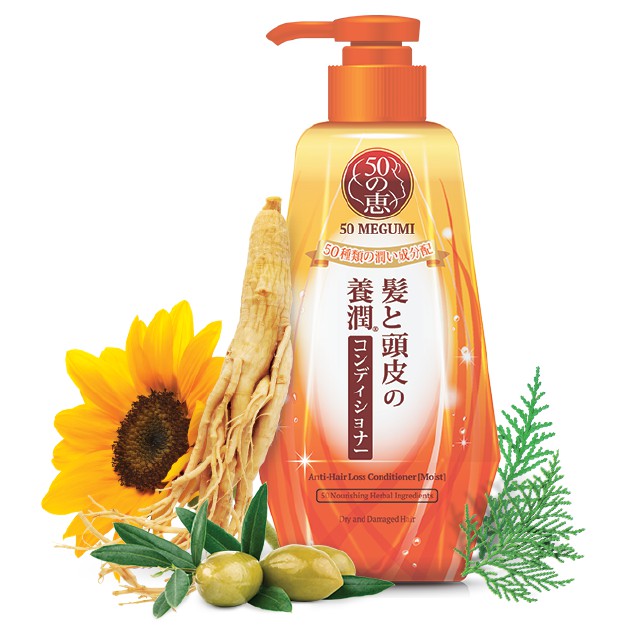 50 Megumi - *【Orange】Aging Hair Care Conditioner 400ml(4987241145713)