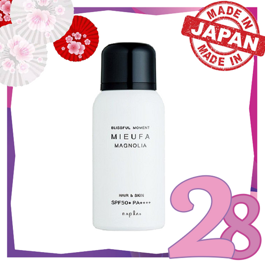 MIEUFA - *【Magnolia】UV Cut Floral Spray SPF50+PA++++ 80g(4540688143638)