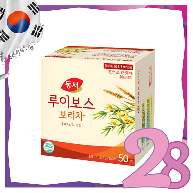 DONGSUH - *Dongseo Rooibos Tea Bag (1.5g*50Teabag)(8801037090598)