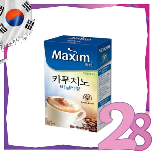 DONGSUH - *マキシム カプチーノ バニラ 10 スティック(8801037056969)