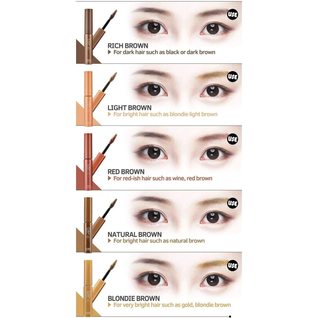 Etude House - *Color My Brows 9g(#01 Rich Brown)(8809668004120)