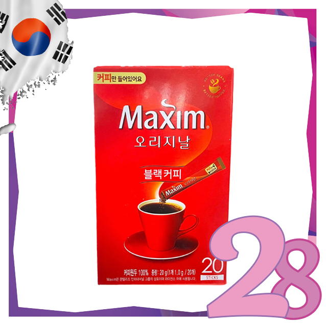 DONGSUH - *Maxim Original Coffee Mix 20 Sticks(8801037042788)