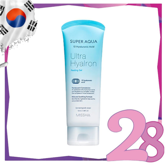 Missha - *Super Aqua Ultra Hyalron Peeling Gel 100ml(8809643520126)