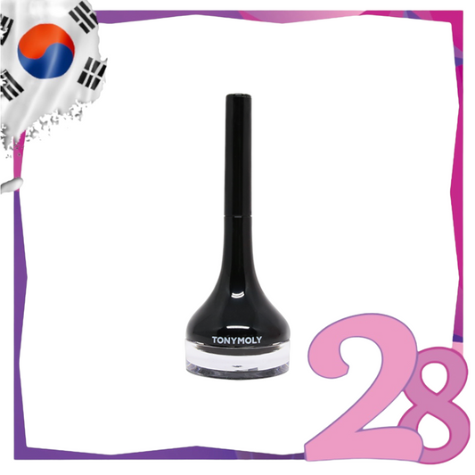 TONYMOLY - *Black GEL Eyeliner Long Brush 4g #1 Black(8806358512347)