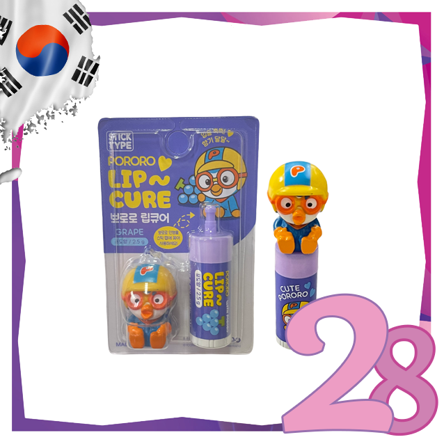 Korea - *Pororo Lip Cream2.5g(8809563631360)