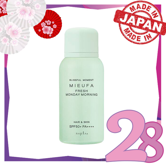 MIEUFA - *【Fresh Monday Morning】UV Cut Floral Spray SPF50+PA++++ 80g(4540688143911)