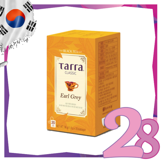 DONGSUH - *【Earl Grey】Tarra Classic Black Tea(1.8g*20Teabags)(8801037092639)