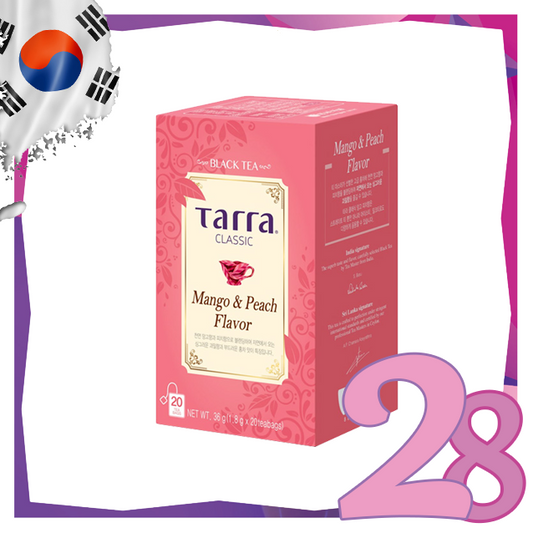 DONGSUH - *【Mango & Peach Flavor】Tarra Classic Black Tea(1.8g*20Teabags)(8801037093179)